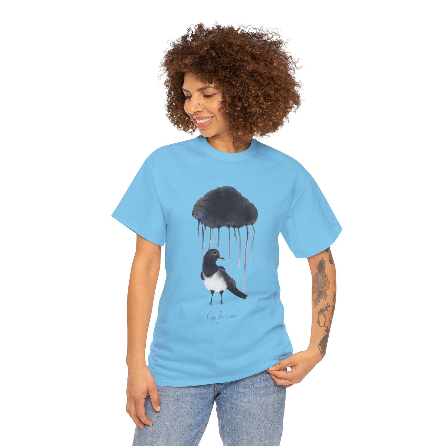 UK One For Sorrow - Unisex Heavy Cotton Tee