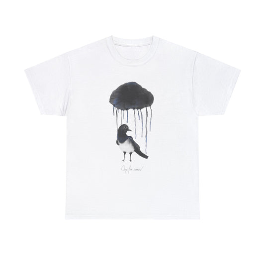 US One For Sorrow - Unisex Heavy Cotton Tee