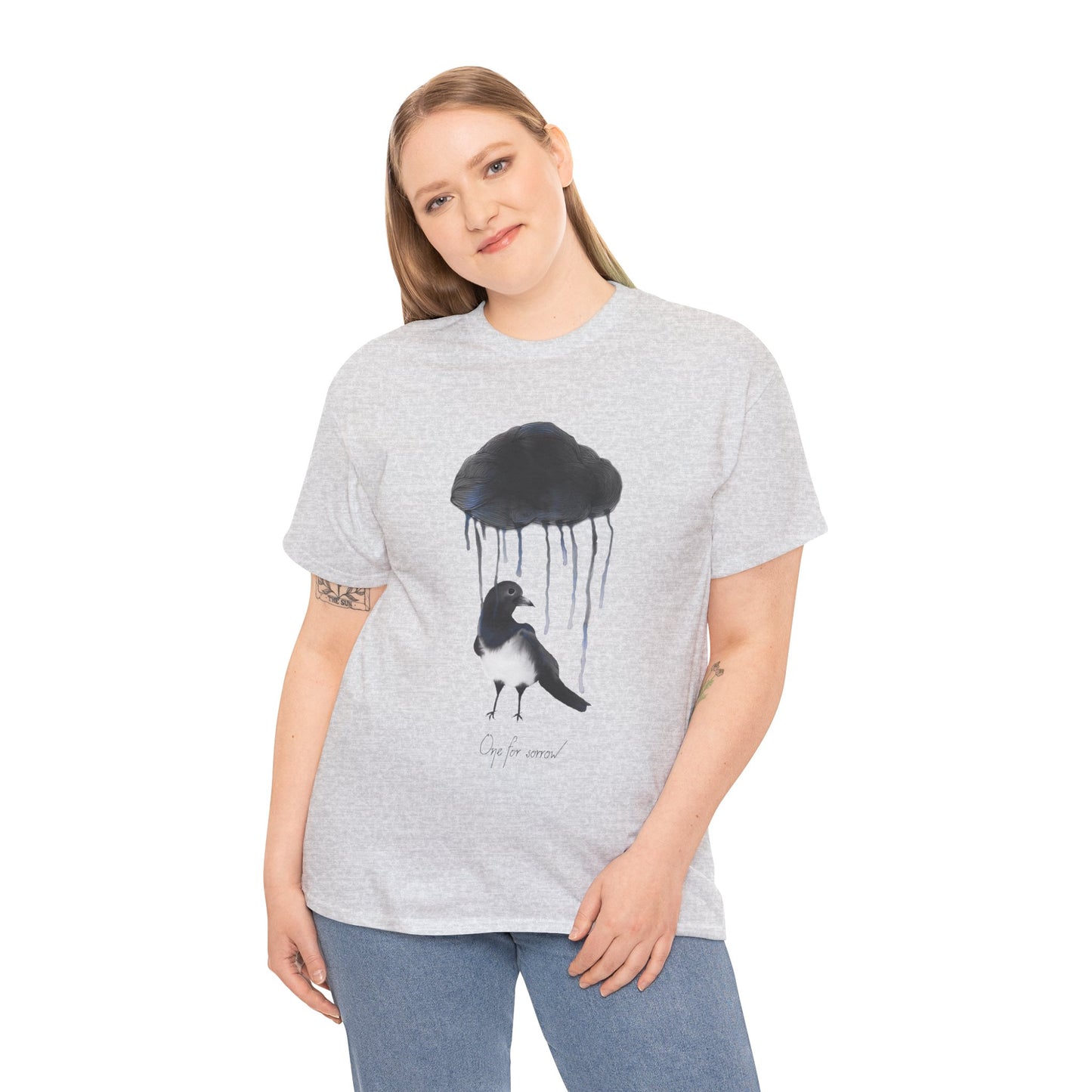 UK One For Sorrow - Unisex Heavy Cotton Tee