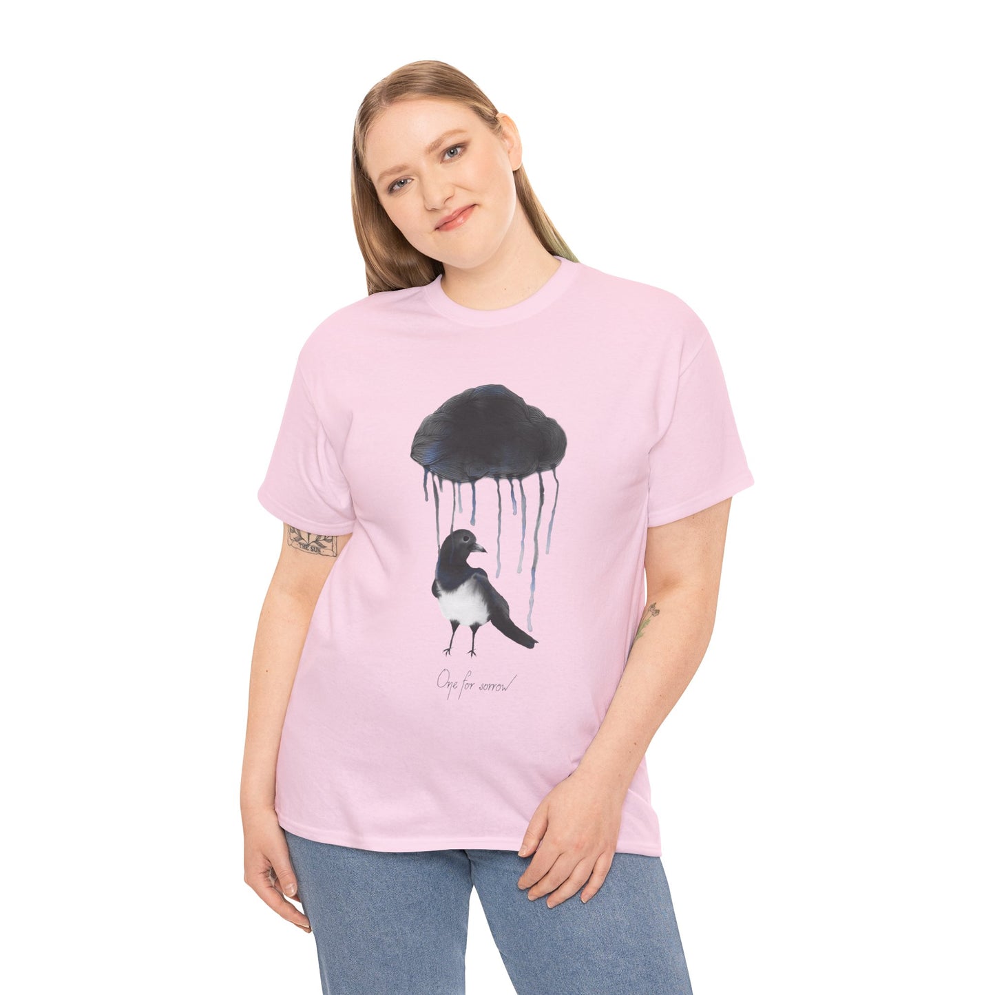 UK One For Sorrow - Unisex Heavy Cotton Tee