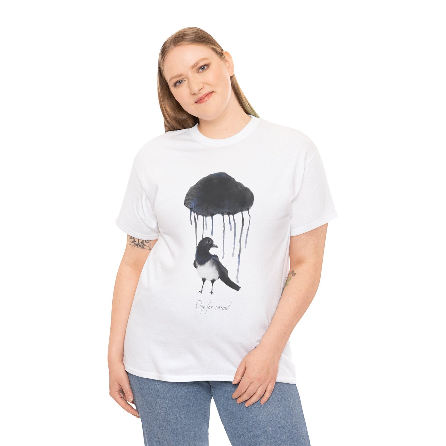 UK One For Sorrow - Unisex Heavy Cotton Tee