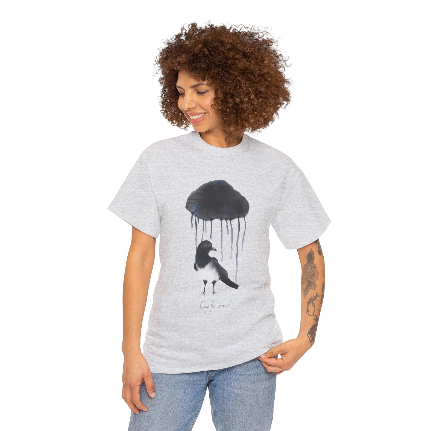 UK One For Sorrow - Unisex Heavy Cotton Tee