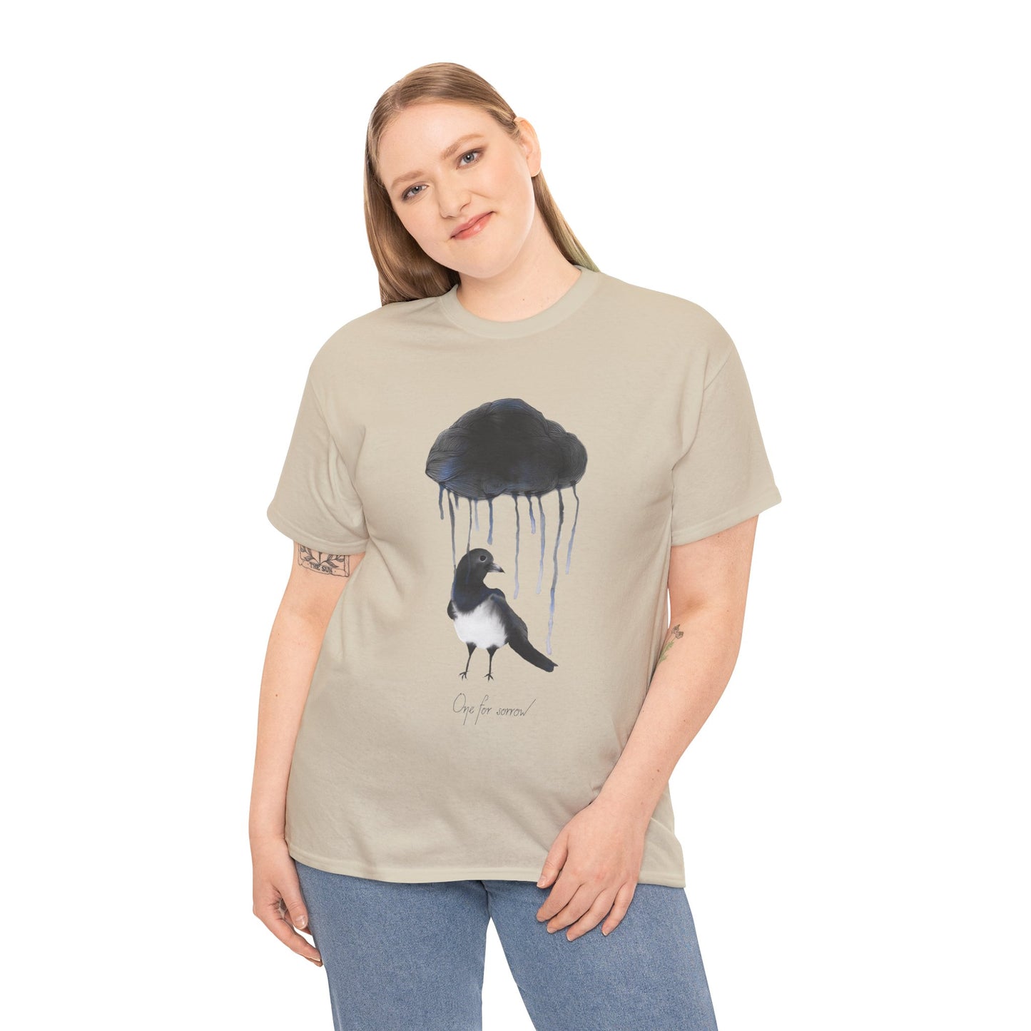 UK One For Sorrow - Unisex Heavy Cotton Tee