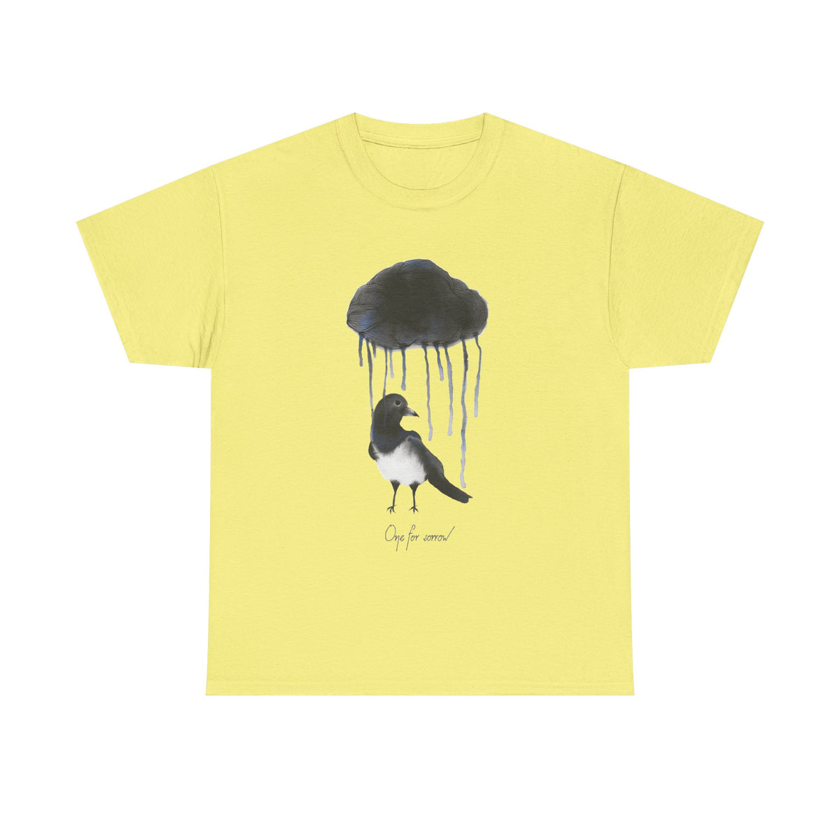 One For Sorrow T-shirt — Printed in the US