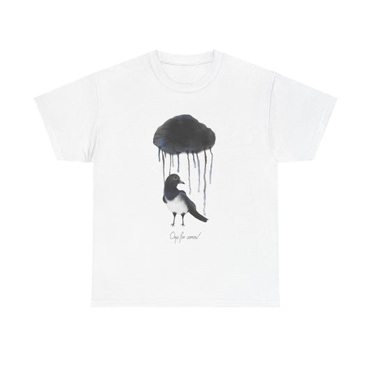 One For Sorrow T-shirt — Printed in the US
