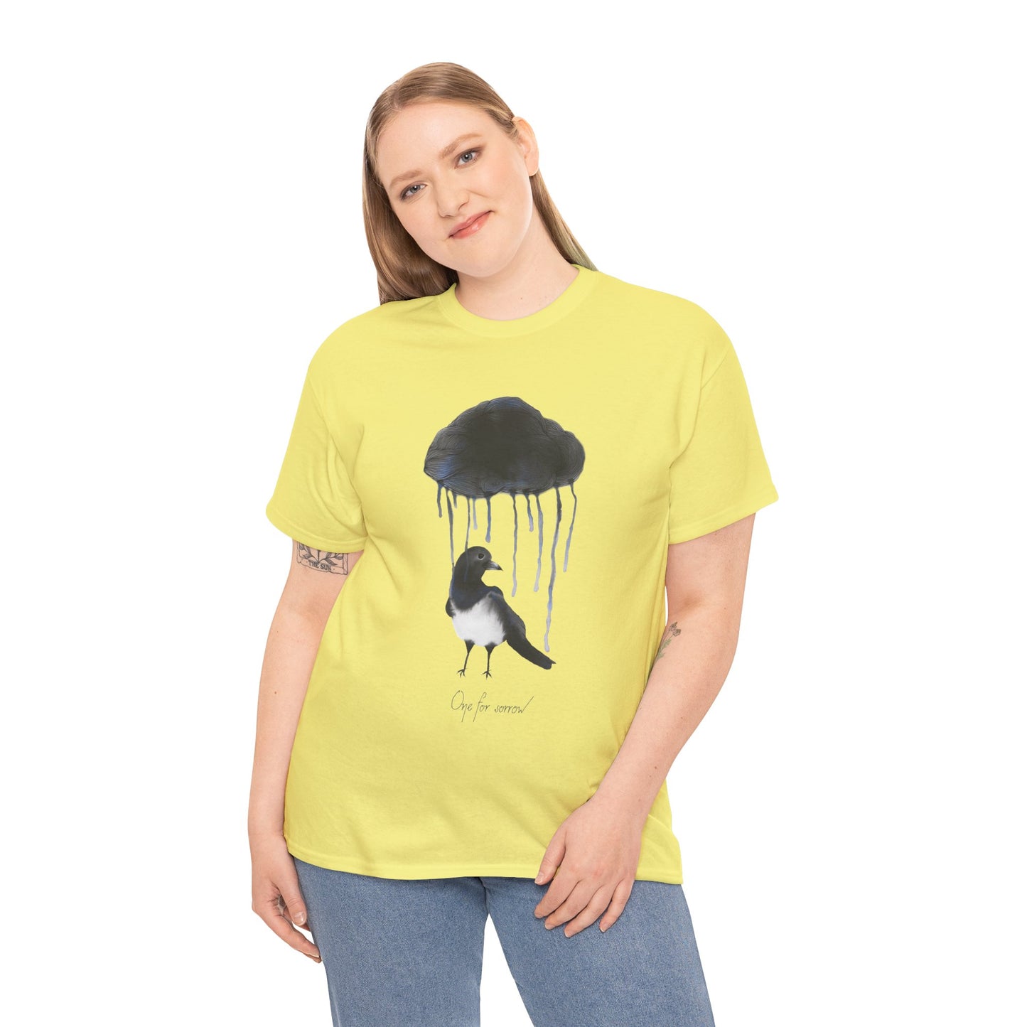 UK One For Sorrow - Unisex Heavy Cotton Tee