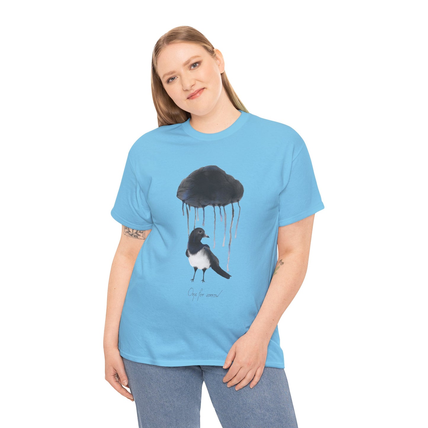 UK One For Sorrow - Unisex Heavy Cotton Tee