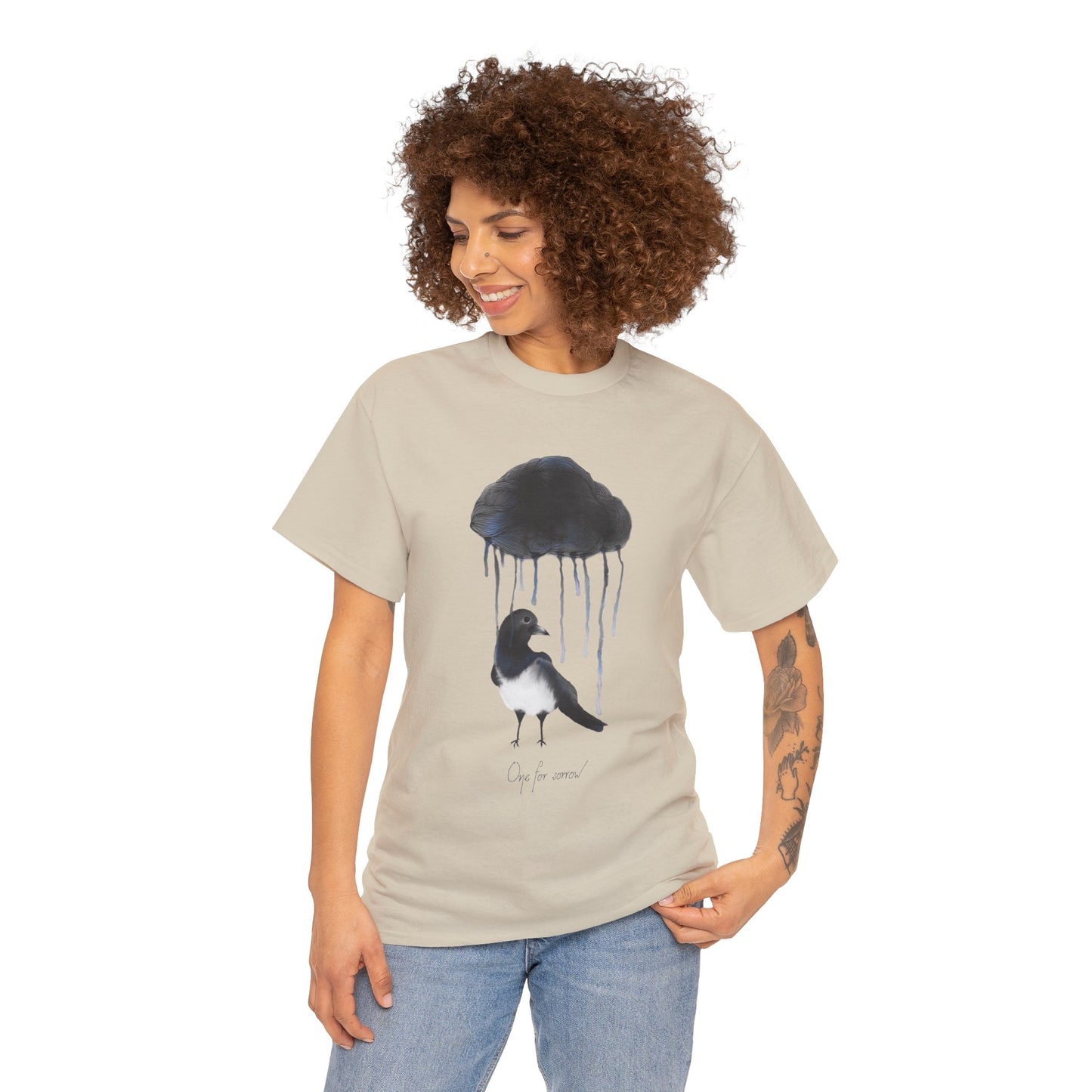 UK One For Sorrow - Unisex Heavy Cotton Tee