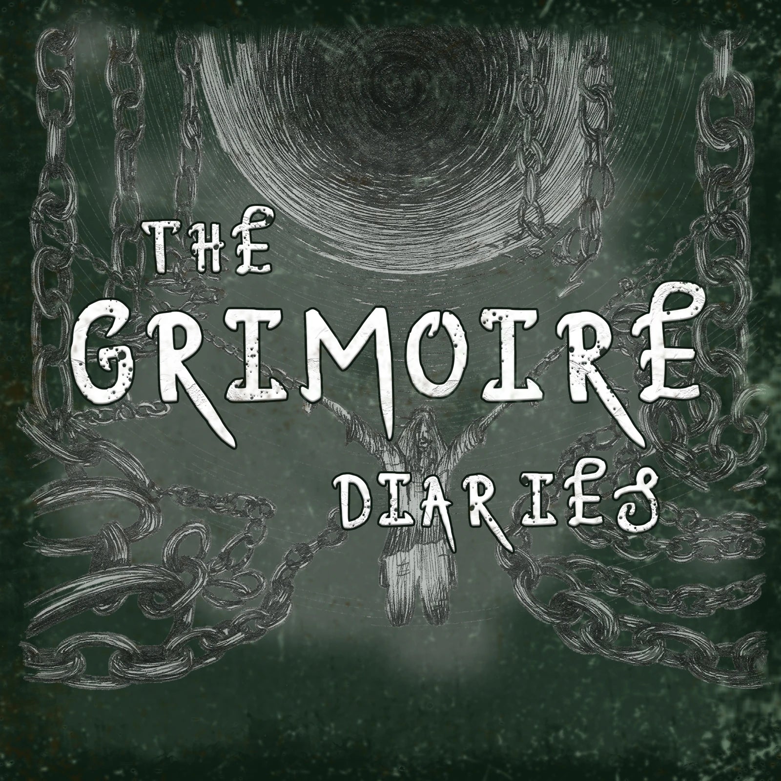 The Grimoire Diaries season-two cover with its original chained, circular artwork